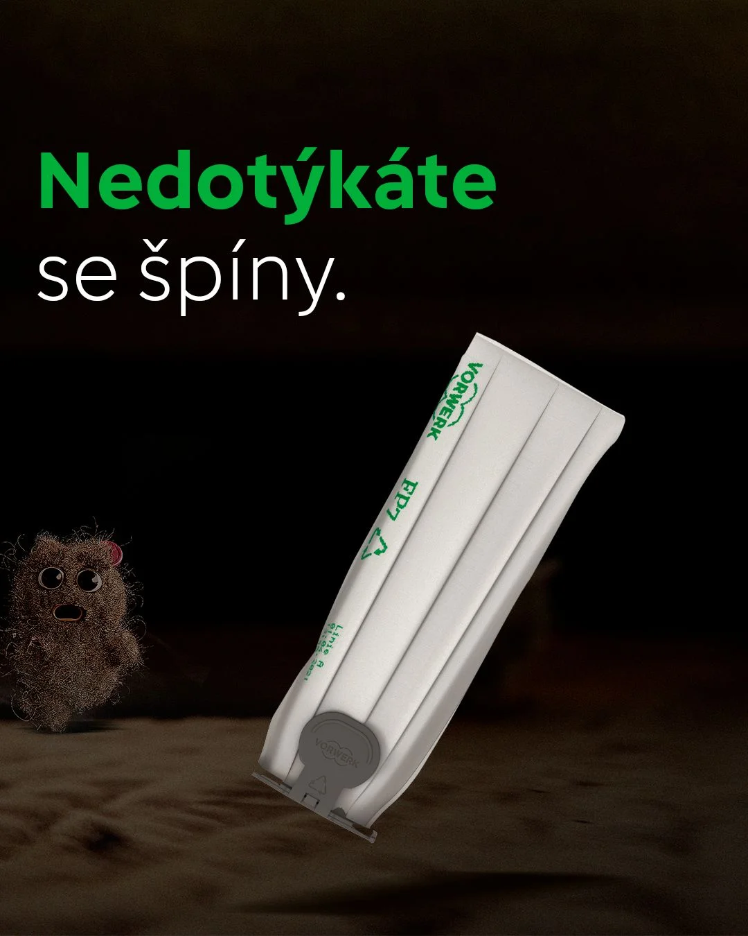 Kobold FP7 prémiový filtrační sáček – hygienická bezkontaktní výměna