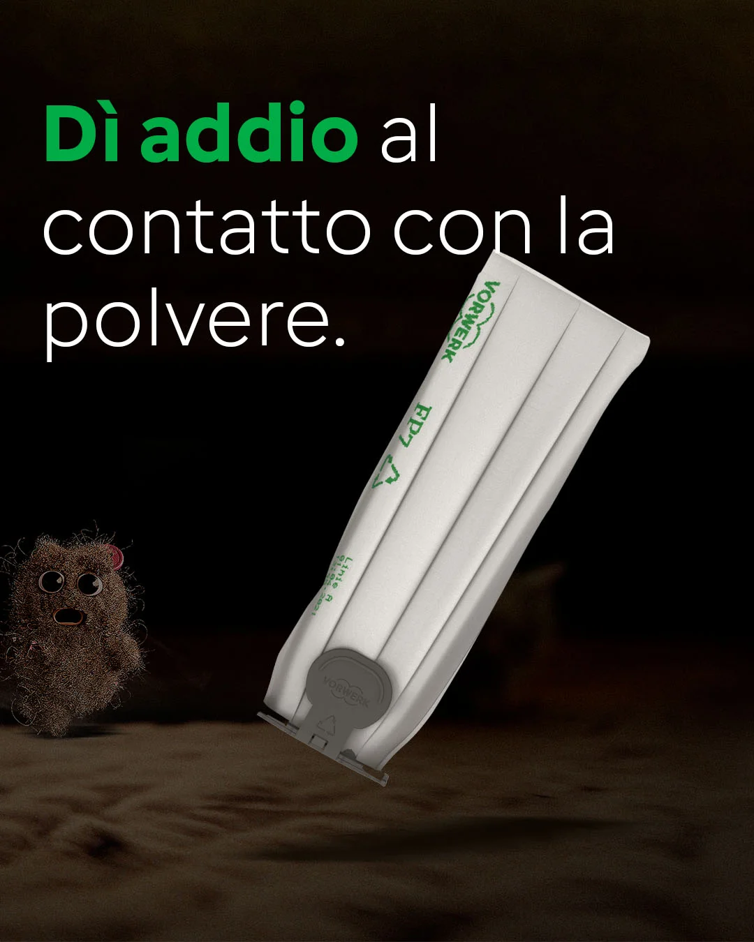 Kobold FP7 sacchetto filtro premium – sostituzione igienica senza contatto